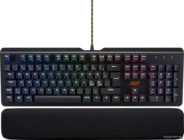 ADX V01 RGB tangentbord för gaming