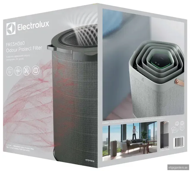 Electrolux luktskyddsfilter 600 CADR EFDFRH6