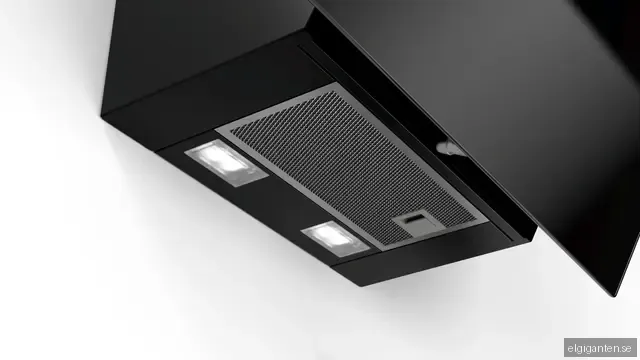 Bosch Serie 2 Vägghängd Köksfläkt DWK67EM60 (svart 60 cm)