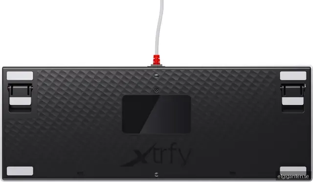 Xtrfy K4 RGB mekaniskt gaming tangentbord utan numerisk knappsats (retro)