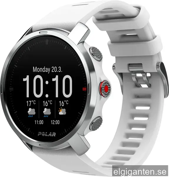 Polar Grit X multisportklocka S/M (vit)