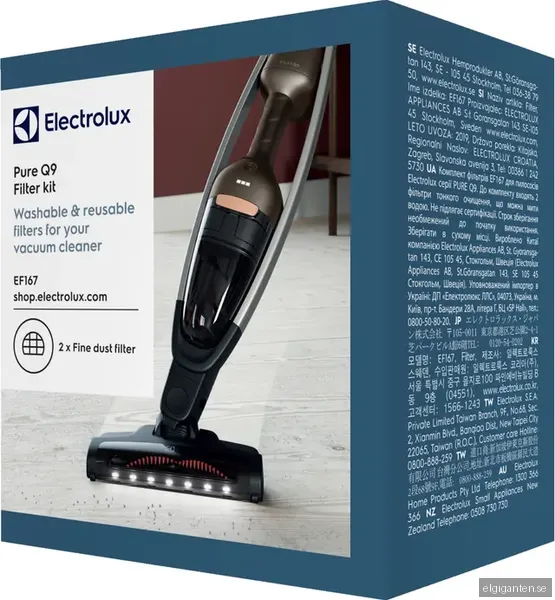 Electrolux dammfilter EF167
