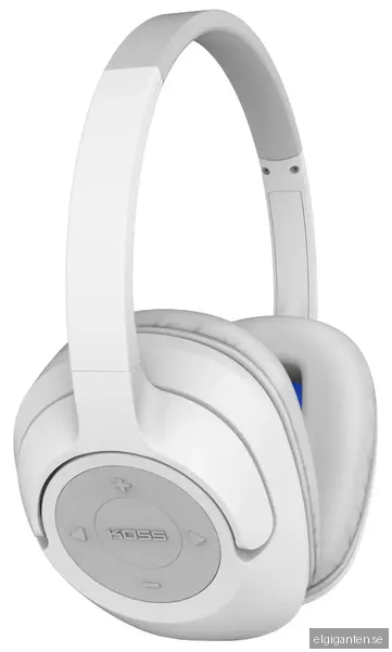 Koss BT539i trådlösa on-ear hörlurar (Vit)