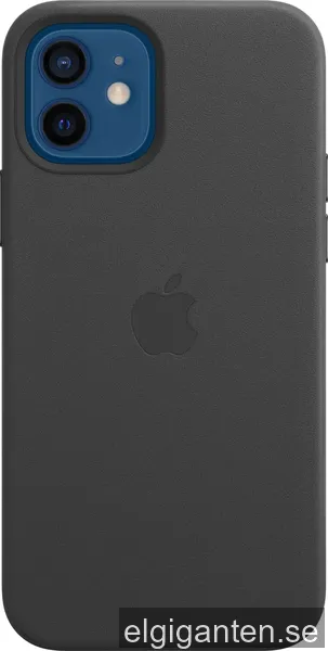 Apple iPhone 12 | 12 Pro Leather Case with MagSafe - Black