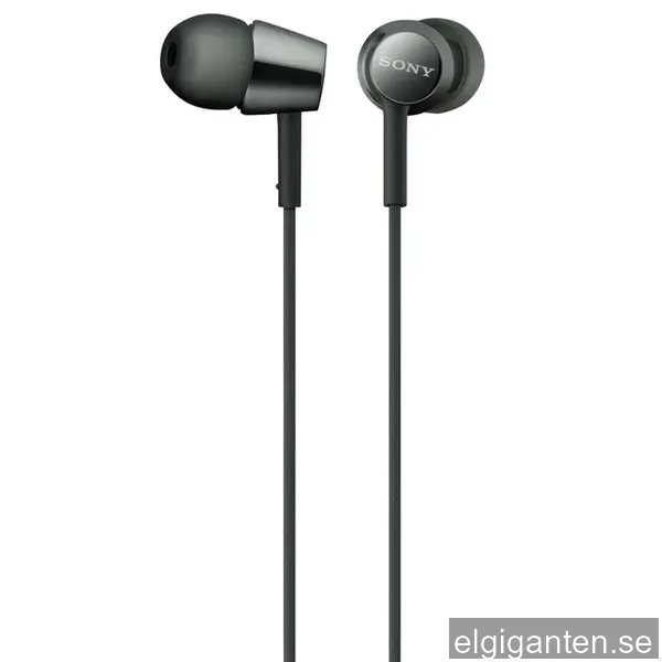 Sony in-ear hörlurar MDR-EX155 (svart)