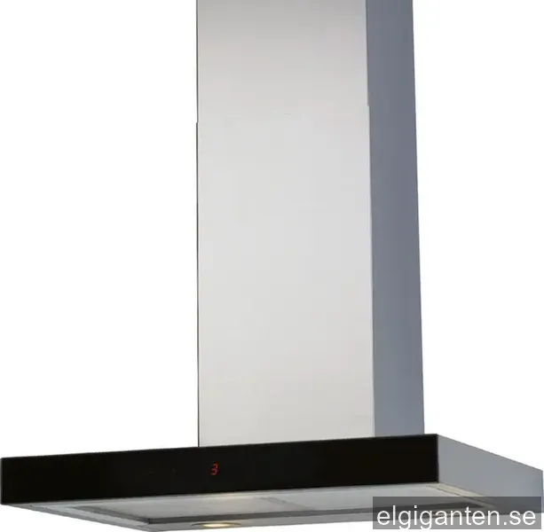 EICO Vägghängd Köksfläkt 4448 (rostfri/svart 60cm)