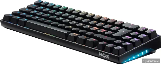 NOS C-650 Compact PRO RGB tangentbord