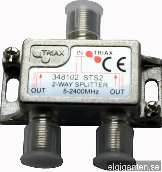 Triax Antennsplitter 2-vägs Satellit