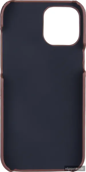ONSALA Mobile Cover Brown with Cardpocket iPhone 12 6.7"
