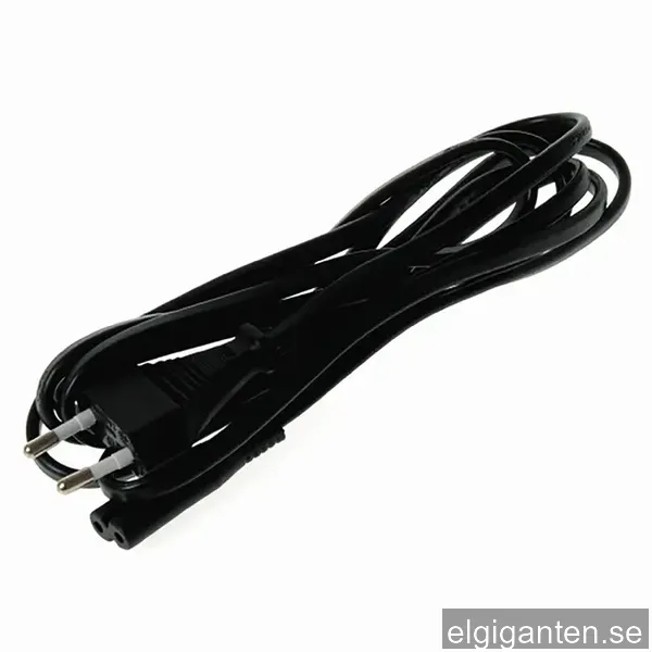 Qbulk apparatkabel C7 (5 m/svart)
