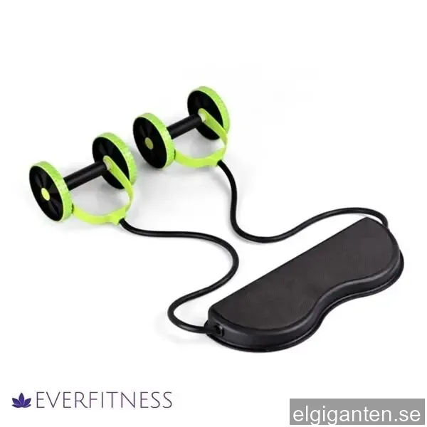 Multifunktionell magtränare / bentränare med justerbar draglina