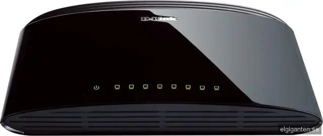 D-Link DES-1008D, 8-port, 100 Mbit