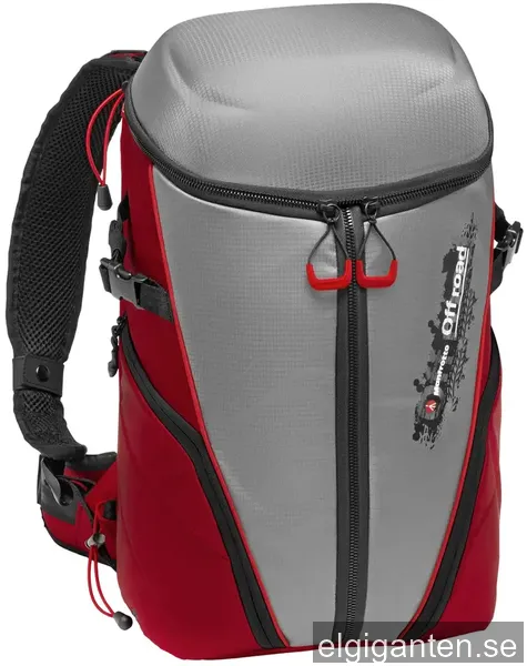 Manfrotto Off Road Ryggsäck till actionkamera (grå/röd)