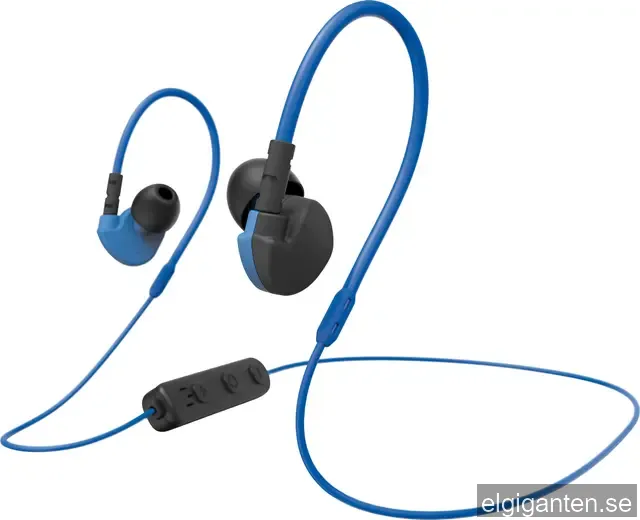 Hama Run BT trådlösa in-ear hörlurar (svart/blå)