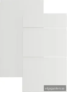 Epoq Integra White väggskåpsfyllnad 70 cm till köket (chalk)
