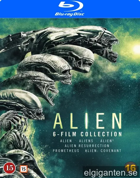 ALIEN 6-MOVIE COLLECTION (Blu-ray)