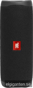 JBL Flip 5 bärbar bluetooth-högtalare (svart)