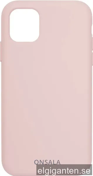 Onsala iPhone 11/XR silikonfodral (sand rosa)