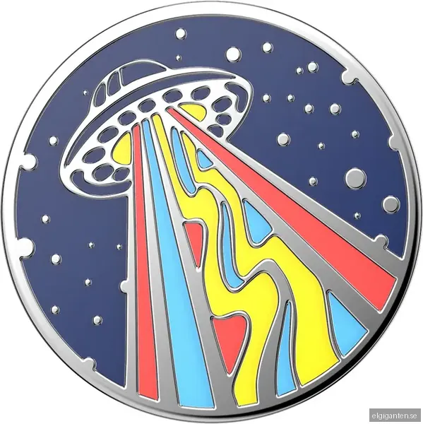 Popsockets Premium mobilhållare (enamel outta this world navy)