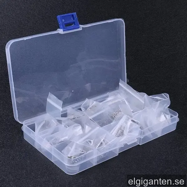 Skruvar till glasögon - Storpack med olika dimensioner