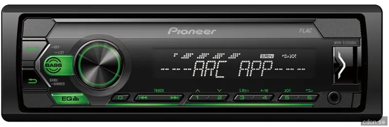 Pioneer MVH-S120UBG Bilradio