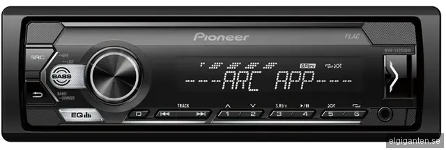 Pioneer MVH-S120UBW Bilradio