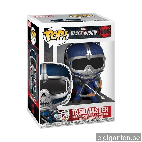 FUNKO! POP VINYL MARVEL: BLACK WIDOW - TASKMASTER