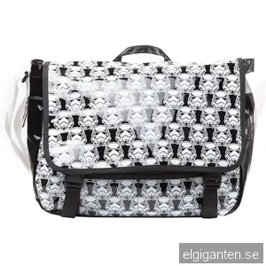 Star Wars Stormtrooper tryck ryggsäck (svart/vit)