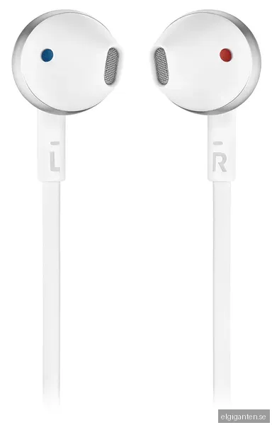 JBL T205 in-ear hörlurar (silver)