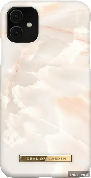 iDeal of Sweden fodral för iPhone 11/XR (rose pearl marble)