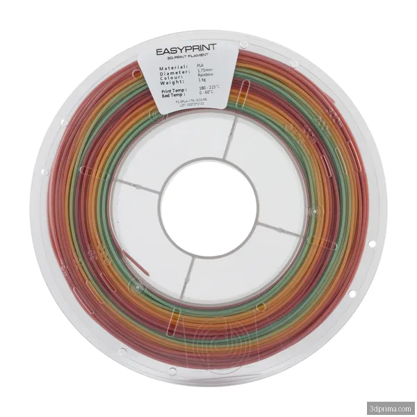 EasyPrint PLA - 1.75mm - 1 kg - Rainbow