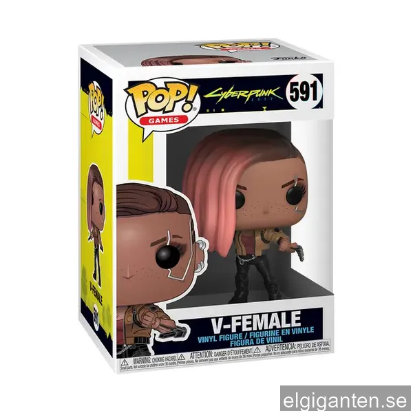 FUNKO! POP GAMES: CYBERPUNK 2077-V-FEMALE
