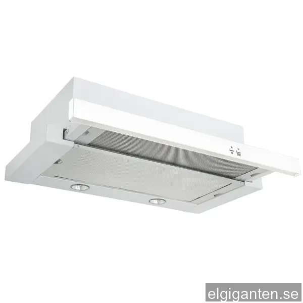 Silverline Utdragbar Fläktkåpa SC1153HV (vit 60cm Lägenhet)