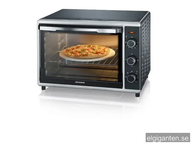 Severin Miniovn 42 liter 1800 watt sort/sølv