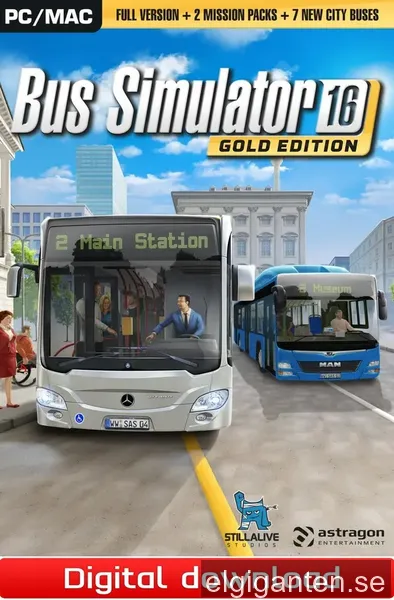 Bus Simulator 16: Gold Edition - PC Windows,Mac OSX