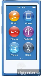 iPod nano 8 16 GB (blå)