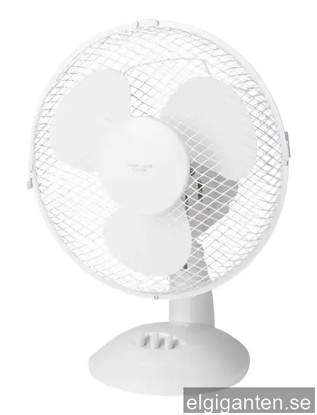 Nordic Home Culture Skrivbordsfläkt 230mm Vit