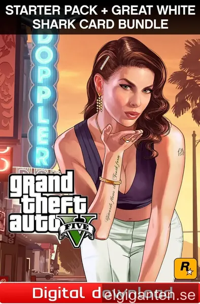 GTA V Premium Online Edition & Great White Shark Card Bundle - PC