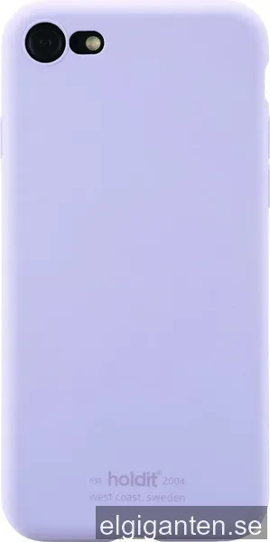 Holdit iPhone SE Gen. 2/3/8/7 silikonfodral (lavender)