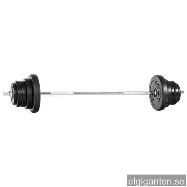 Gymstick Vinyl Weight Set - 50kg, Skivstångset