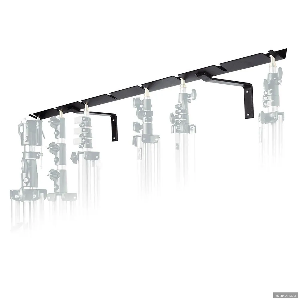 Manfrotto 027 Wall Mount Stand Holder (8 stands)