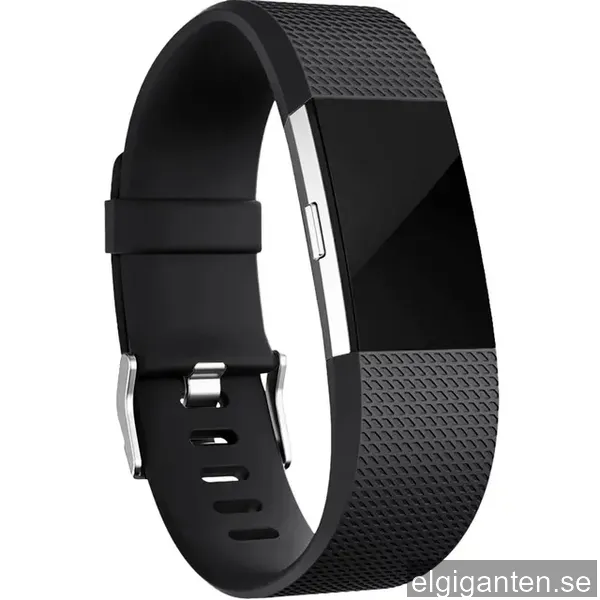 Fitbit Charge 2 armband silikon (L) Black