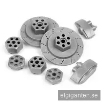 HPI-85608 HEX HUB SET E-10
