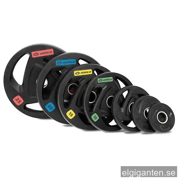 Abilica Viktskiva 50mm, Viktskiva Gummerad 20 kg