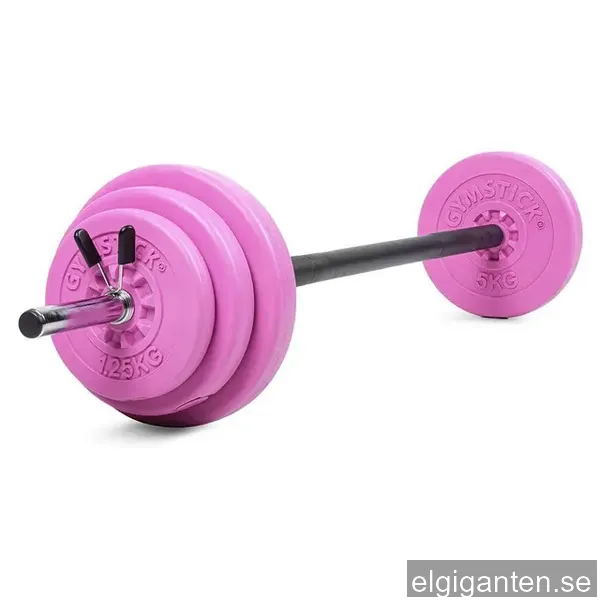 Gymstick 20kg Pump Set, Skivstångset
