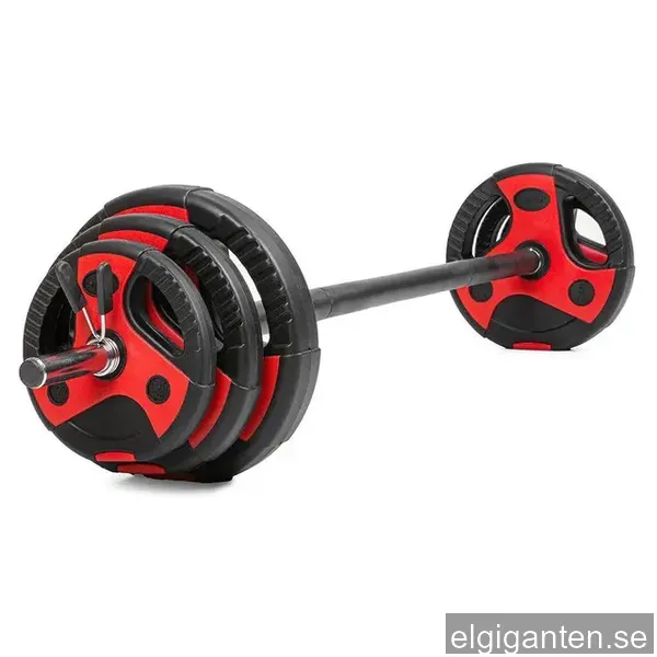 Gymstick Vinyl Grip Pump Set 20kg, Pump set