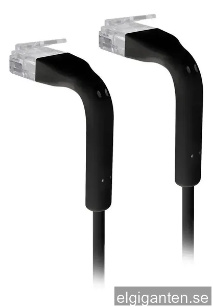 Ubiquiti UniFi Patch Cable Black 2 m - Svart - 2m