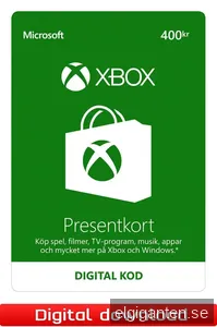 Xbox Live presentkort 400 SEK