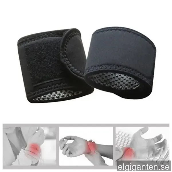 Magnetisk självuppvärmande armband - högkvalitativt handledsstöd