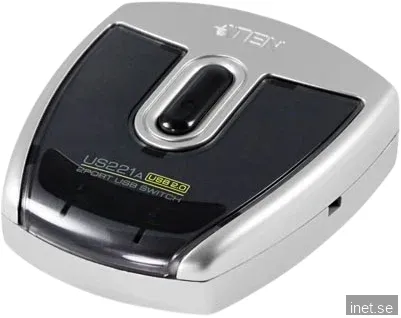 USB 2.0 switch, 2 datorer till 1 enhet